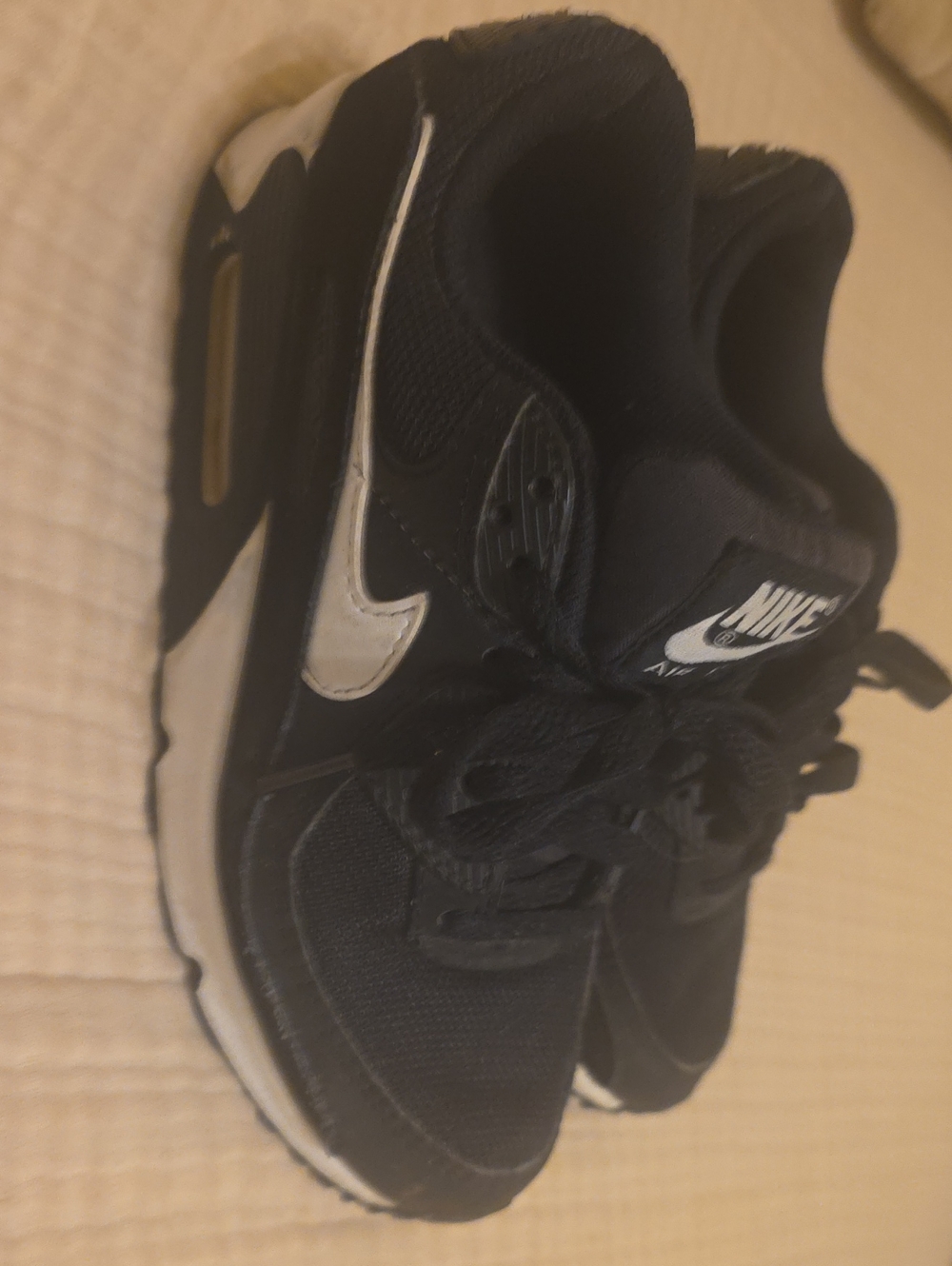 Nike Air Max Kids' Black and White